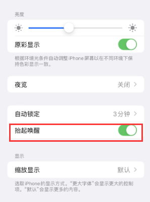 嵊州苹果授权维修站分享iPhone轻点无法唤醒怎么办