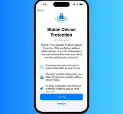 嵊州苹果授权维修店分享被盗设备保护功能开启方法