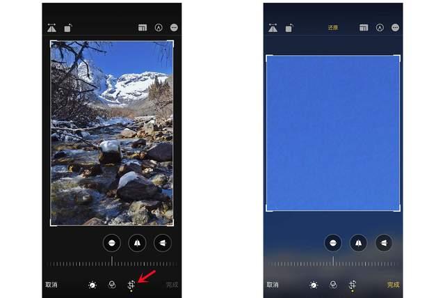 嵊州苹果手机维修分享iPhone手机如何使用裁剪功能隐藏照片 
